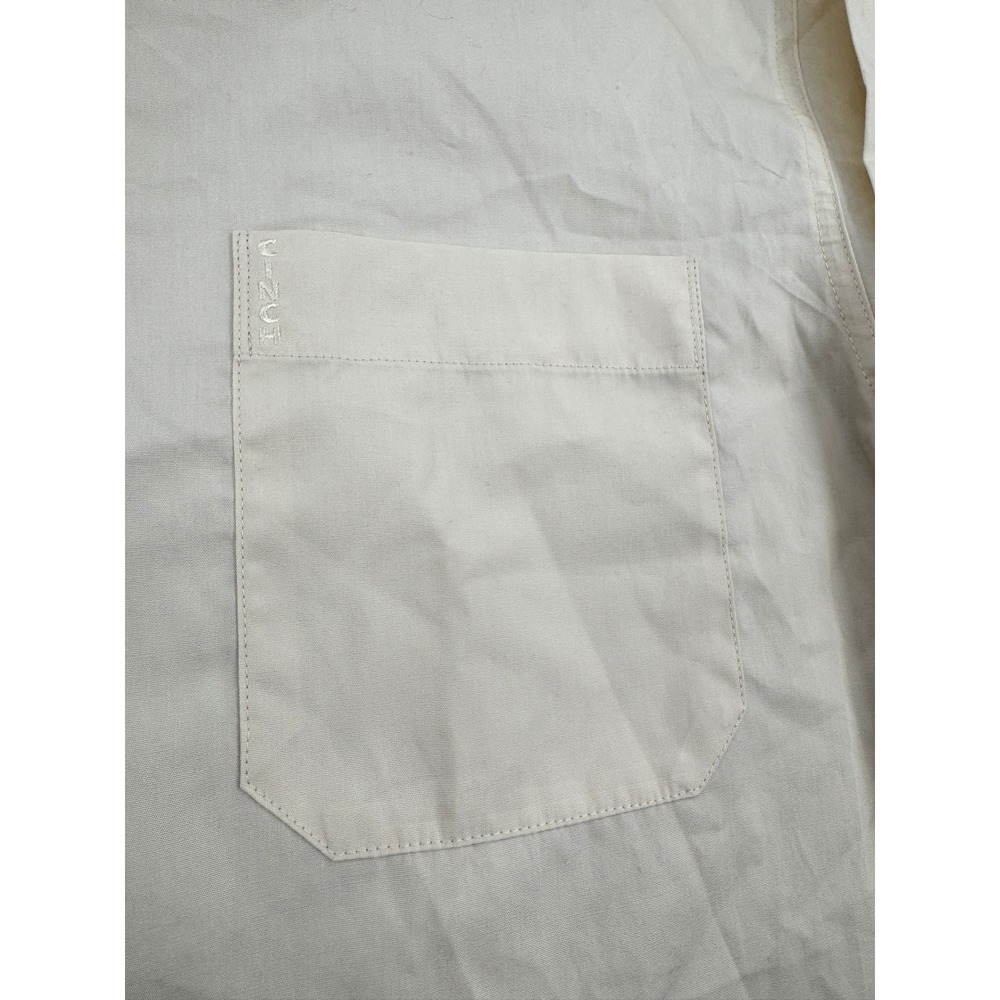Cinch Modern Fit Men XL Ivory Cream Long Sleeve Button Down Casual Western Shirt - Picture 6 of 9